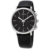 Buy Shop Calvin Klein Posh Black Dial Black Leather Strap Watch for Men - K8Q371C1 USA Online