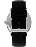 Buy Shop Calvin Klein Posh Silver Dial Black Leather Strap Watch for Men - K8Q311C6 USA Online