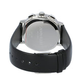 Buy Shop Calvin Klein Posh Silver Dial Black Leather Strap Watch for Men - K8Q371C6 USA Online