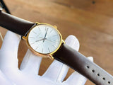 Buy Shop Calvin Klein Posh Silver Dial Brown Leather Strap Watch for Men - K8Q316G6 USA Online
