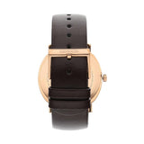 Buy Shop Calvin Klein Posh Silver Dial Brown Leather Strap Watch for Men - K8Q316G6 USA Online