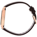 Buy Shop Calvin Klein Posh Silver Dial Brown Leather Strap Watch for Men - K8Q316G6 USA Online