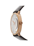 Buy Shop Calvin Klein Posh Silver Dial Brown Leather Strap Watch for Men - K8Q316G6 USA Online