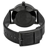 Buy Shop Calvin Klein Post Minimal Black Dial Black Leather Strap Watch for Men - K7621401 USA Online