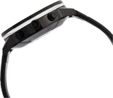 Buy Shop Calvin Klein Post Minimal Chronograph Black Dial Black Leather Strap Watch for Men - K7627401 USA Online