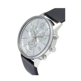 Buy Shop Calvin Klein Post Minimal White Dial Black Leather Strap Watch for Men - K7627120 USA Online