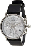 Buy Shop Calvin Klein Post Minimal White Dial Black Leather Strap Watch for Men - K7627120 USA Online