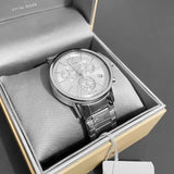 Buy Shop Calvin Klein Post Minimal White Dial Silver Steel Strap Watch for Men - K7627126 USA Online
