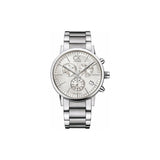 Buy Shop Calvin Klein Post Minimal White Dial Silver Steel Strap Watch for Men - K7627126 USA Online