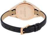 Buy Shop Calvin Klein Rebel Black Dial Black Leather Strap Watch for Women - K8P236C1 USA Online