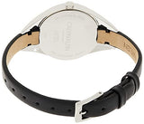 Buy Shop Calvin Klein Rebel Black Grey Dial Black Leather Strap Watch for Women - K8P231C1 USA Online
