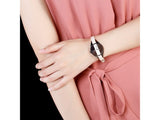 Buy Shop Calvin Klein Rebel Cream Black Dial Cream Leather Strap Watch for Women - K8P237X1 USA Online