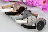 Buy Shop Calvin Klein Rebel Grey Dial Grey Leather Strap Watch for Women - K8P231Q4 USA Online