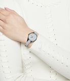 Buy Shop Calvin Klein Rebel Grey Dial Grey Leather Strap Watch for Women - K8P231Q4 USA Online