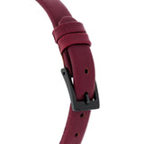 Buy Shop Calvin Klein Rebel Red Black Dial Red Leather Strap Watch for Women - K8P237U1 USA Online