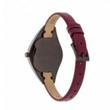 Buy Shop Calvin Klein Rebel Red Black Dial Red Leather Strap Watch for Women - K8P237U1 USA Online