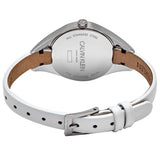 Buy Shop Calvin Klein Rebel White Dial White Leather Strap Watch for Women - K8P231L6 USA Online