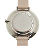 Buy Shop Calvin Klein Rise White Beige Dial Beige Leather Strap Watch for Women - K7A231XH USA Online