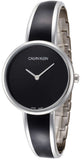 Buy Shop Calvin Klein Seduce Black Dial Two Tone Steel Strap Watch for Women - K4E2N111 USA Online