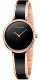 Buy Shop Calvin Klein Seduce Black Dial Two Tone Steel Strap Watch for Women - K4E2N611 USA Online