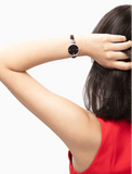 Buy Shop Calvin Klein Seduce Black Dial Two Tone Steel Strap Watch for Women - K4E2NX1S USA Online