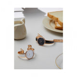 Buy Shop Calvin Klein Seduce Black Dial Two Tone Steel Strap Watch for Women - K4E2NX1S USA Online