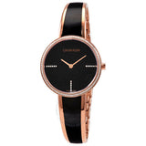 Buy Shop Calvin Klein Seduce Black Dial Two Tone Steel Strap Watch for Women - K4E2NX1S USA Online