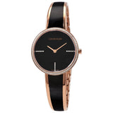Buy Shop Calvin Klein Seduce Black Dial Two Tone Steel Strap Watch for Women - K4E2NX1S USA Online
