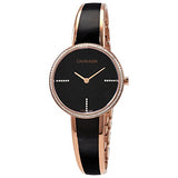 Buy Shop Calvin Klein Seduce Black Dial Two Tone Steel Strap Watch for Women - K4E2NX1S USA Online