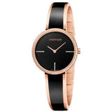 Buy Shop Calvin Klein Seduce Black Dial Two Tone Steel Strap Watch for Women - K4E2NX1S USA Online