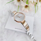 Buy Shop Calvin Klein Seduce Silver Dial Two Tone Steel Strap Watch for Women - K4E2N61X USA Online