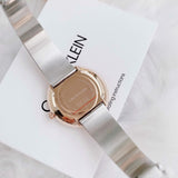 Buy Shop Calvin Klein Seduce Silver Dial Two Tone Steel Strap Watch for Women - K4E2N61X USA Online