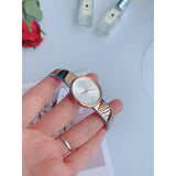 Buy Shop Calvin Klein Seduce Silver Dial Two Tone Steel Strap Watch for Women - K4E2N61X USA Online