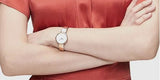 Buy Shop Calvin Klein Seduce Silver Dial Two Tone Steel Strap Watch for Women - K4E2N61X USA Online
