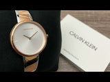 Buy Shop Calvin Klein Seduce Silver Dial Two Tone Steel Strap Watch for Women - K4E2N61X USA Online