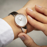 Buy Shop Calvin Klein Seduce Silver Dial Two Tone Steel Strap Watch for Women - K4E2N61X USA Online
