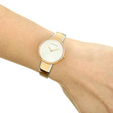 Buy Shop Calvin Klein Seduce Silver Dial Two Tone Steel Strap Watch for Women - K4E2N61X USA Online