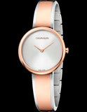 Buy Shop Calvin Klein Seduce Silver Dial Two Tone Steel Strap Watch for Women - K4E2N61X USA Online