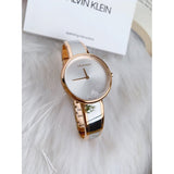 Buy Shop Calvin Klein Seduce Silver Dial Two Tone Steel Strap Watch for Women - K4E2N61Y USA Online