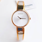 Buy Shop Calvin Klein Seduce Silver Dial Two Tone Steel Strap Watch for Women - K4E2N61Y USA Online