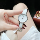 Buy Shop Calvin Klein Seduce White Dial Two Tone Steel Strap Watch for Women - K4E2N116 USA Online