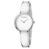 Buy Shop Calvin Klein Seduce White Dial Two Tone Steel Strap Watch for Women - K4E2N116 USA Online