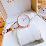 Buy Shop Calvin Klein Seduce White Dial Two Tone Steel Strap Watch for Women - K4E2N616 USA Online