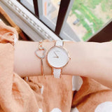 Buy Shop Calvin Klein Seduce White Dial Two Tone Steel Strap Watch for Women - K4E2N616 USA Online
