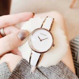 Buy Shop Calvin Klein Seduce White Dial Two Tone Steel Strap Watch for Women - K4E2N616 USA Online