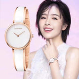 Buy Shop Calvin Klein Seduce White Dial Two Tone Steel Strap Watch for Women - K4E2N616 USA Online