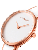 Buy Shop Calvin Klein Seduce White Dial Two Tone Steel Strap Watch for Women - K4E2N616 USA Online