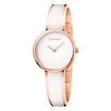 Buy Shop Calvin Klein Seduce White Dial Two Tone Steel Strap Watch for Women - K4E2N616 USA Online