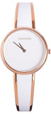 Buy Shop Calvin Klein Seduce White Dial Two Tone Steel Strap Watch for Women - K4E2N616 USA Online