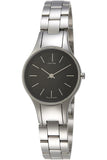 Buy Shop Calvin Klein Simplicity Black Dial Silver Steel Strap Watch for Women - K4323130 USA Online